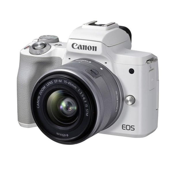 may anh canon eos m50 ii kit efm1545mm f3563 is stm white 1